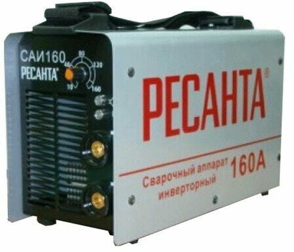 Сварочный аппарат инверторный Ресанта САИ-160 (ММА, 160 А, ПВ - 70%)