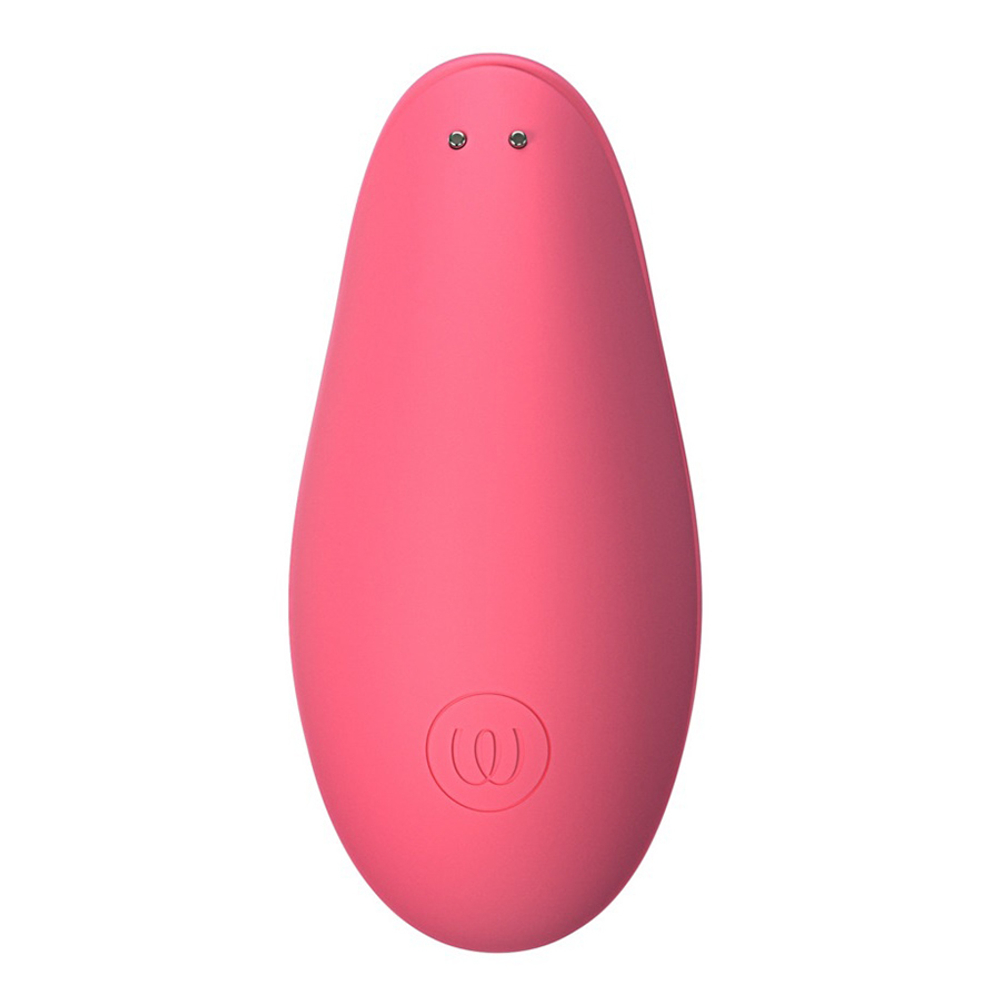 Розовый бесконтактный клиторальный стимулятор 10см Womanizer Liberty 2 Pink WZ112SG4
