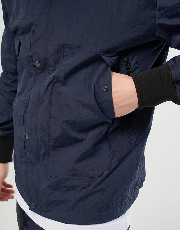 Ветровка We Don’t Care Crinkle Nylon Windrunner Jacket Navi - фото 7