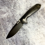 Складной нож CJRB J1920-BBK SCORIA, рукоять G10