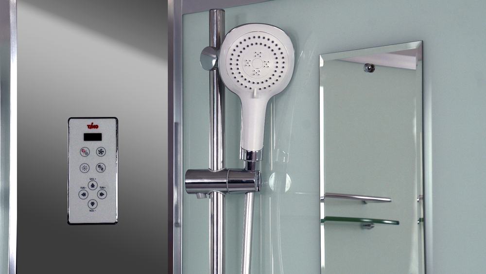 Душевая кабина Timo Comfort Fabric Glass 120*85*220  (T-8802LF)
