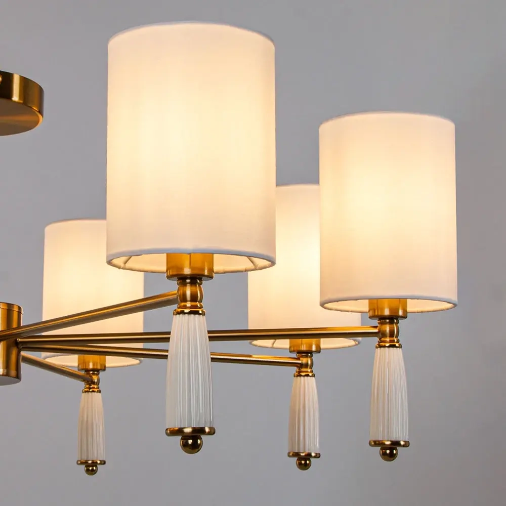 Потолочная люстра Arte Lamp Waverley A4102PL-8PB