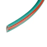 Шланг поливочный армированный, эластичный, 3х слойный, 1/2", 25 м, оранжево-мятный Sturm! — фото 4
