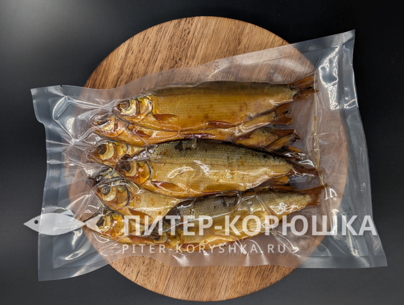 Пелядь сибирская холодного копчения 500г (упак)