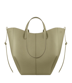 POLENE СУМКА CYME TOTE, СВЕТЛО-ЗЕЛЕНЫЙ