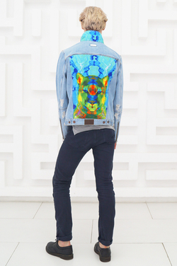 LIGVIANNI Джинсовая куртка Denim Jacket Lynx
