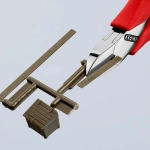 Кусачки боковые для электроники 115 мм N Knipex 77 21 115 N