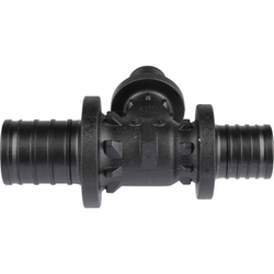 Тройник для PE-X труб аксиальный PPSU Дн 25х16х20 переходной RAUTITAN PX Rehau 11600831001