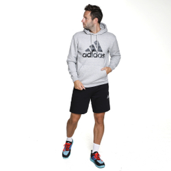 Мужская кофта теннисная adidas Camo Hoody Men - Grey