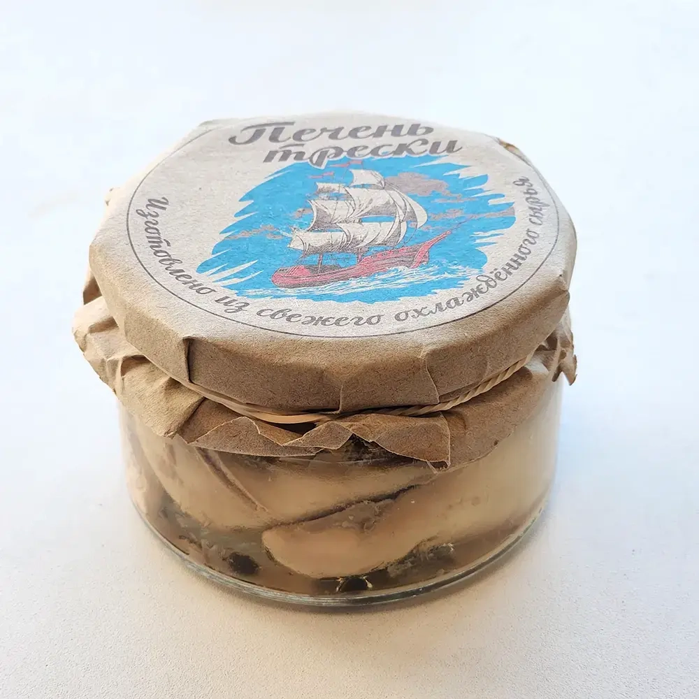 Печень трески мурманская, 240 г
