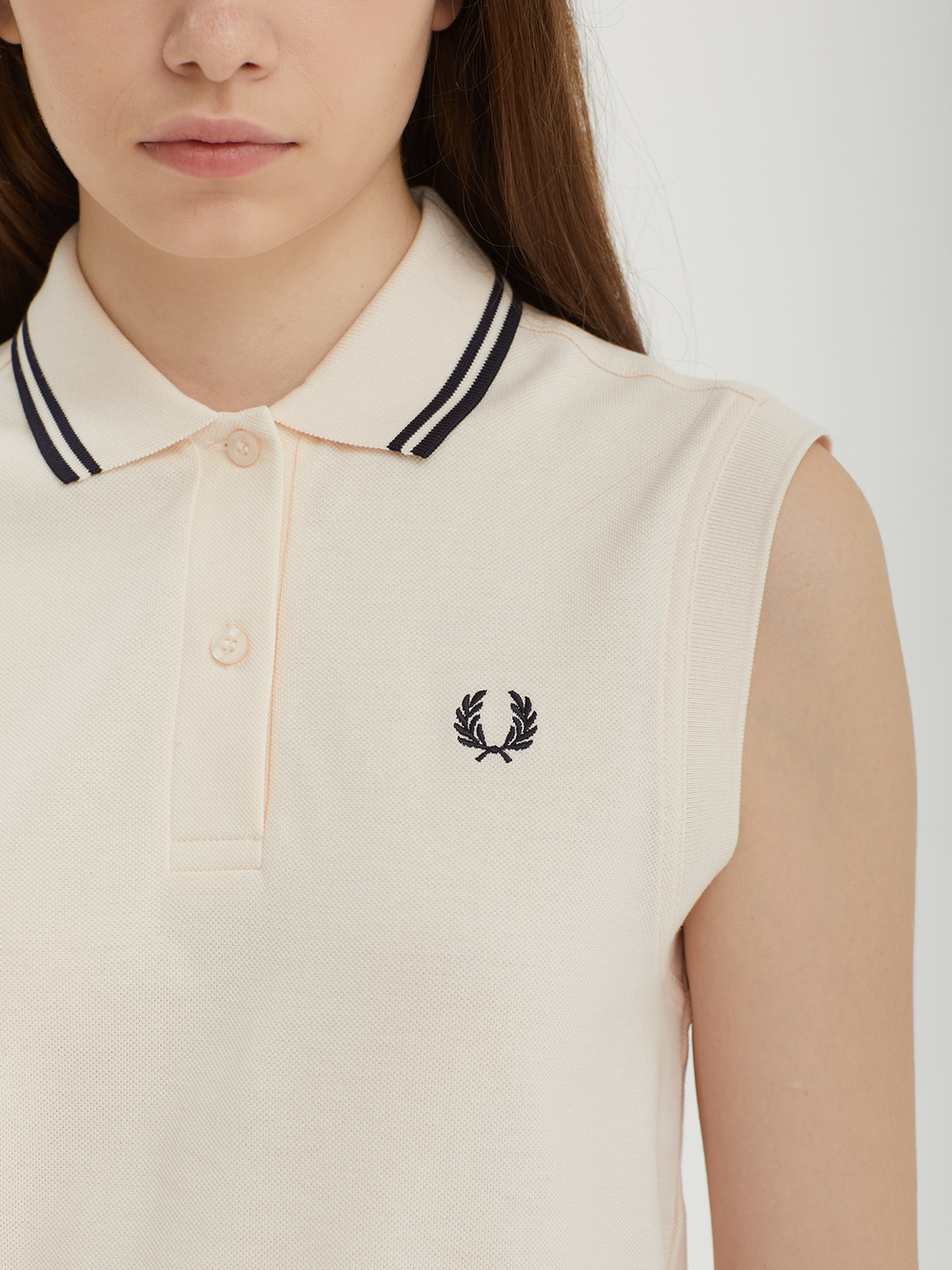 Женская Рубашка-поло Sleeveless Fred Perry