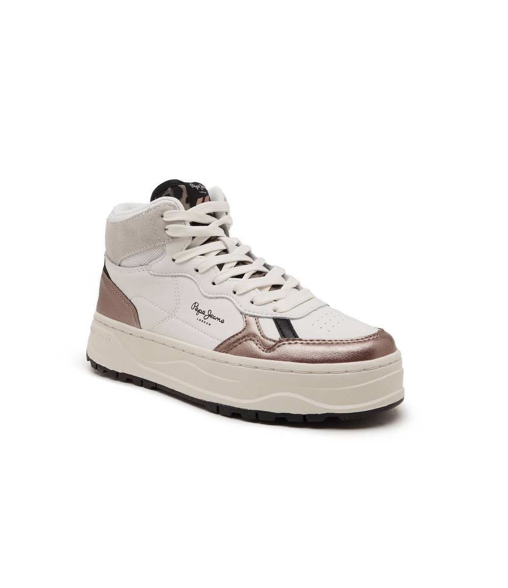 Кроссовки KORE BASKET W Pepe Jeans London - белый(PLS31500)