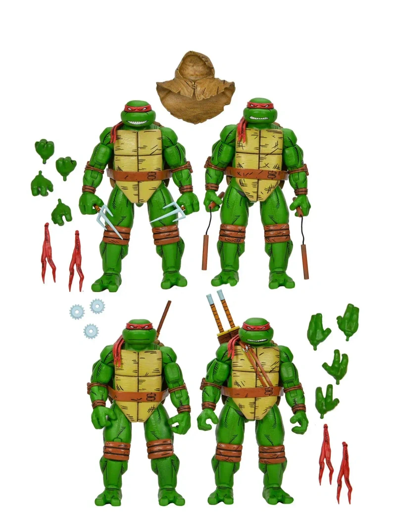 Фигурка NECA (Mirage Comics) TMNT: Eastman And Laird Turtles (4-Pack)