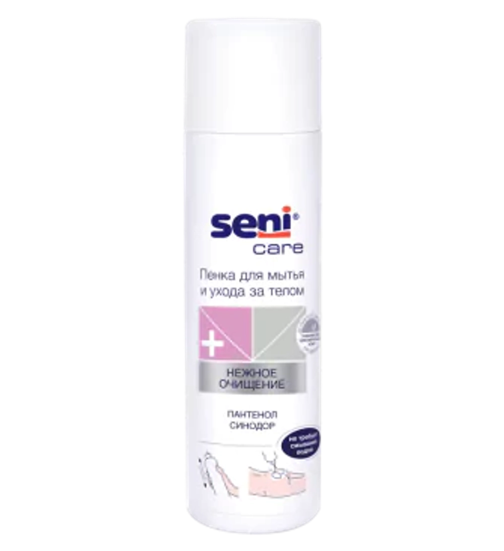 Пенка для мытья и уходом за телом Seni Care