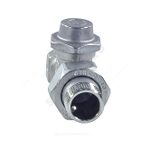 Клапан запорный Ду 20 Ру16 ВР прямой штуцер без уплотнения R715TG Giacomini R715X034