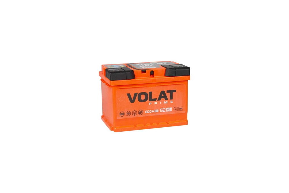 VOLAT Prime 62Ah L+ (низкий)