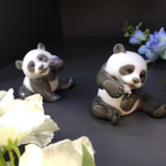 Довольная панда Lladro