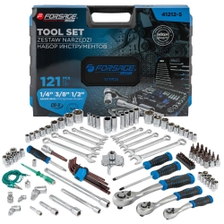 Набор инструментов 121пр. 1/4''3/8''1/2''6гр Forsage LIGHT F LIGHT-41212-5