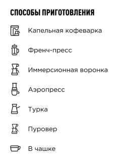 Кофе в зернах Tasty Coffee Бразилия Суль-де-Минас, 1 кг
