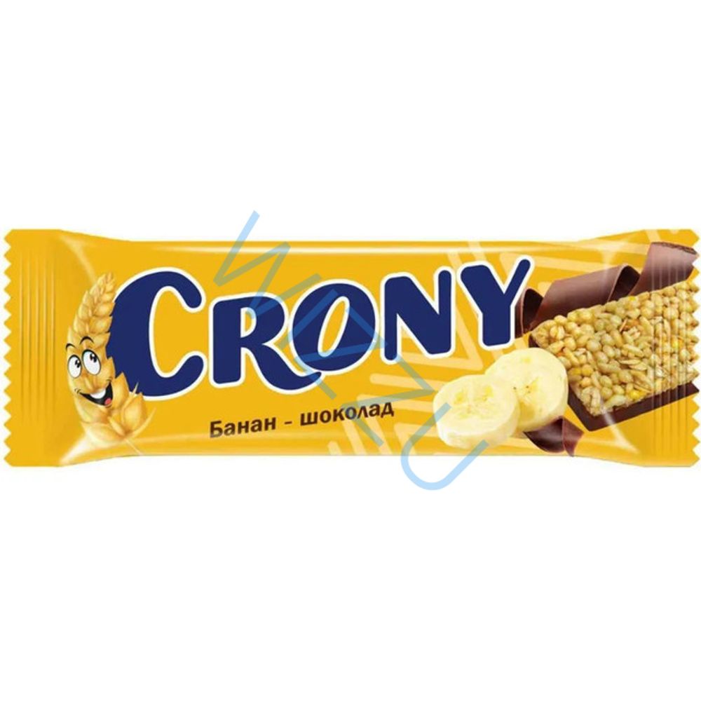 Батончик-мюсли Crony Банан и Шоколад 50гр