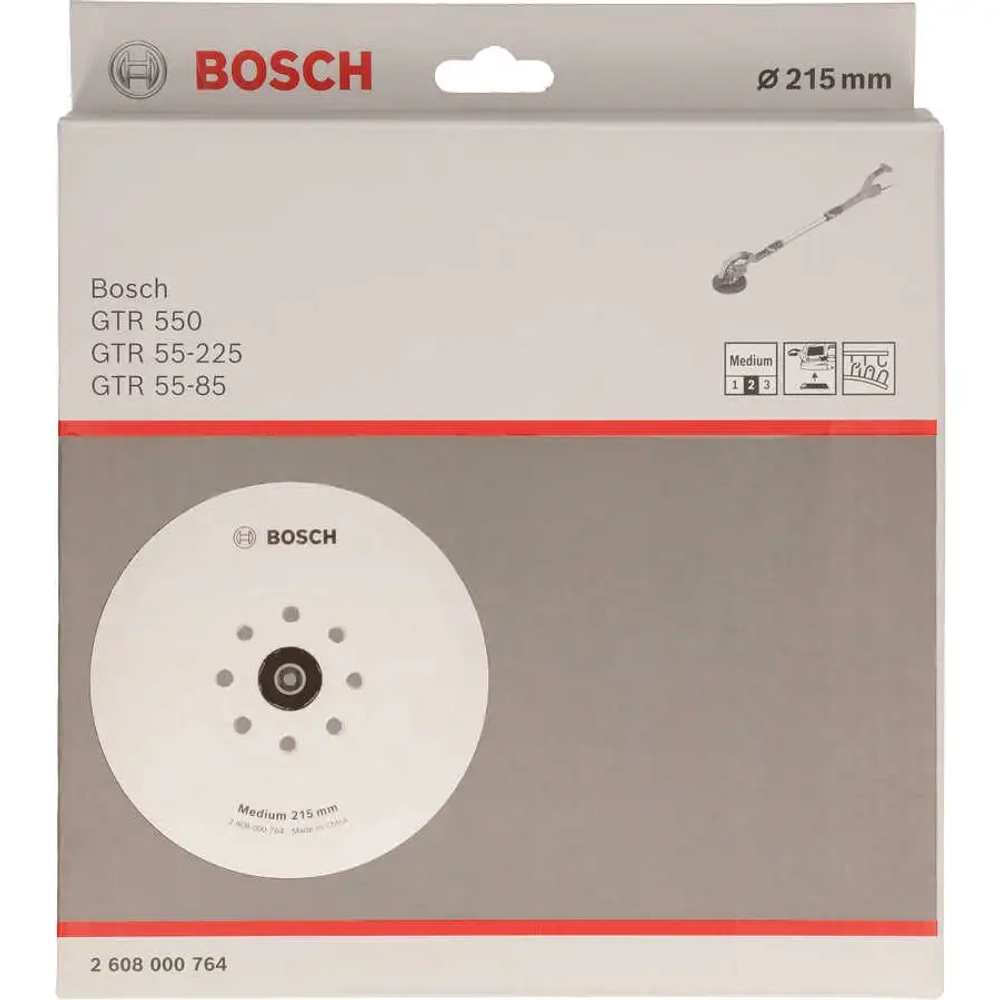 Шлифовальная тарелка для GTR 550 BOSCH 2608000764