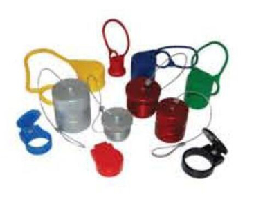Заглушка БРС 1/4" BIR для ниппеля красная (пластик) Stucchi