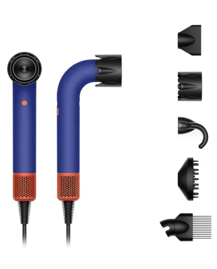 Фен Dyson Supersonic R Pro HD18, синий/оранжевый (Vinca blue/Topaz orange) EU