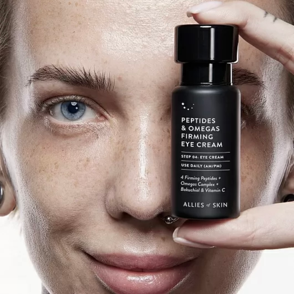 ALLIES OF SKIN    УКРЕПЛЯЮЩИЙ КРЕМ ДЛЯ КОЖИ ВОКРУГ ГЛАЗ 15мл    Peptides & Omegas Firming Eye Cream