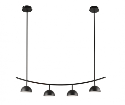 07652-4,19 Люстра Стиви черный w120*15 h120 Led 40W (4000K). ТМ Kink Light