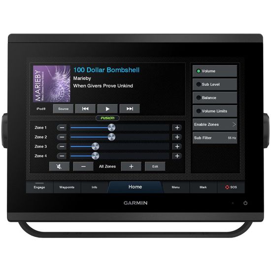 Картплоттер Garmin GPSMAP 1223xsv + датчик GT56