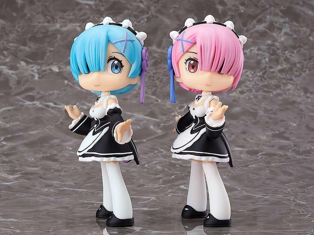 Фигурки Fine Clover: Re:Zero Yurumari Rem & Ram