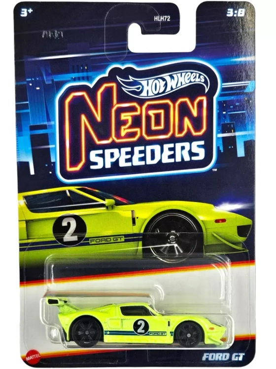 Базовая машинка Хот Вилс Neon Speeders HLH72 HRW77