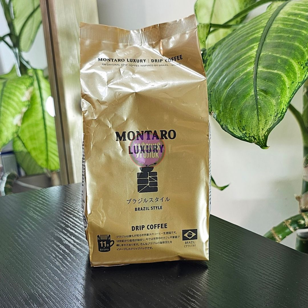 Кофе MONTARO молотый фильтр пакет Классика 11 гр*6 золото