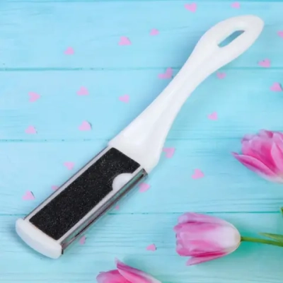 Терка - шлифовка для ног «Manicure set», двухсторонняя, в пакете, цвет микс, 18,5см