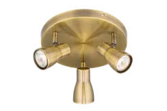 Светильник Sfera Sveta 8763-03/P302 AB, 3×15 Вт, бронзовый