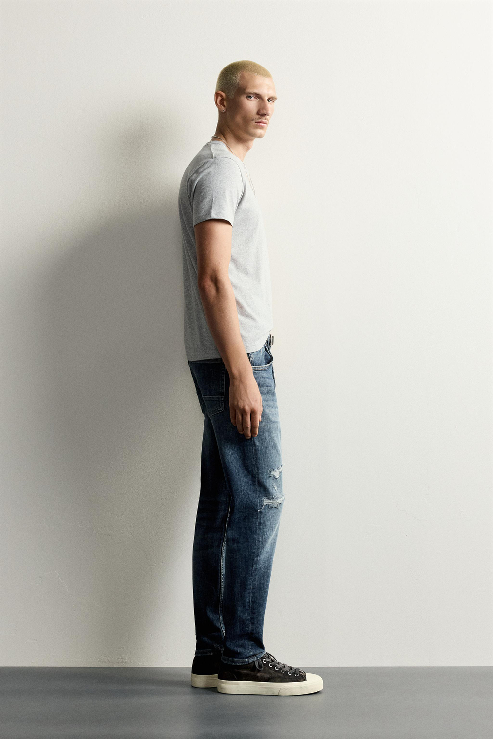 ДЖИНСЫ SKINNY С РАЗРЕЗАМИ — ZARA