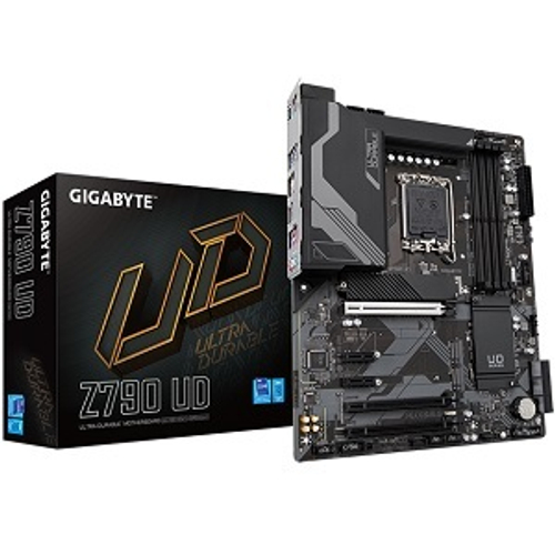 Материнская плата GIGABYTE Z790 UD (LGA1700/Z790/4xDDR5/3xPCI-Ex16/3xM.2/SB7.1/GLAN/DisplayPort/HDMI/ATX)