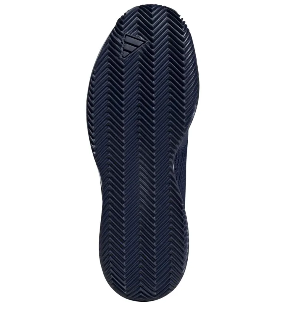 Теннисные кроссовки Adidas Courtflash Speed 2 - dark blue/silver metallic/white