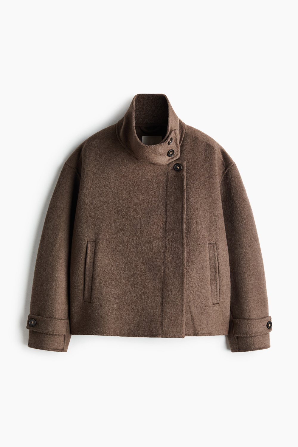 Куртка ручной работы из шерстяной смеси - H&M