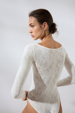 Кружевное боди Seamless - H&M