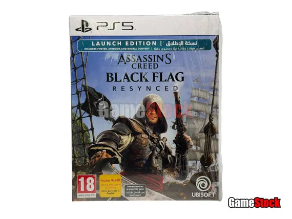 PS5 Assassin's Creed: Black Flag Resynced Launch Edition (Б/У, Русские субтитры, PPSA-28183)