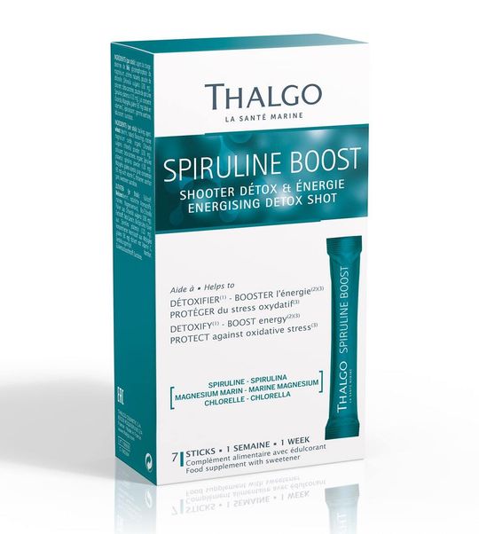 Thalgo SPIRULINE BOOST БАД Энергизирующий Детокс Бустер со Спирулиной 7 саше х 5 г