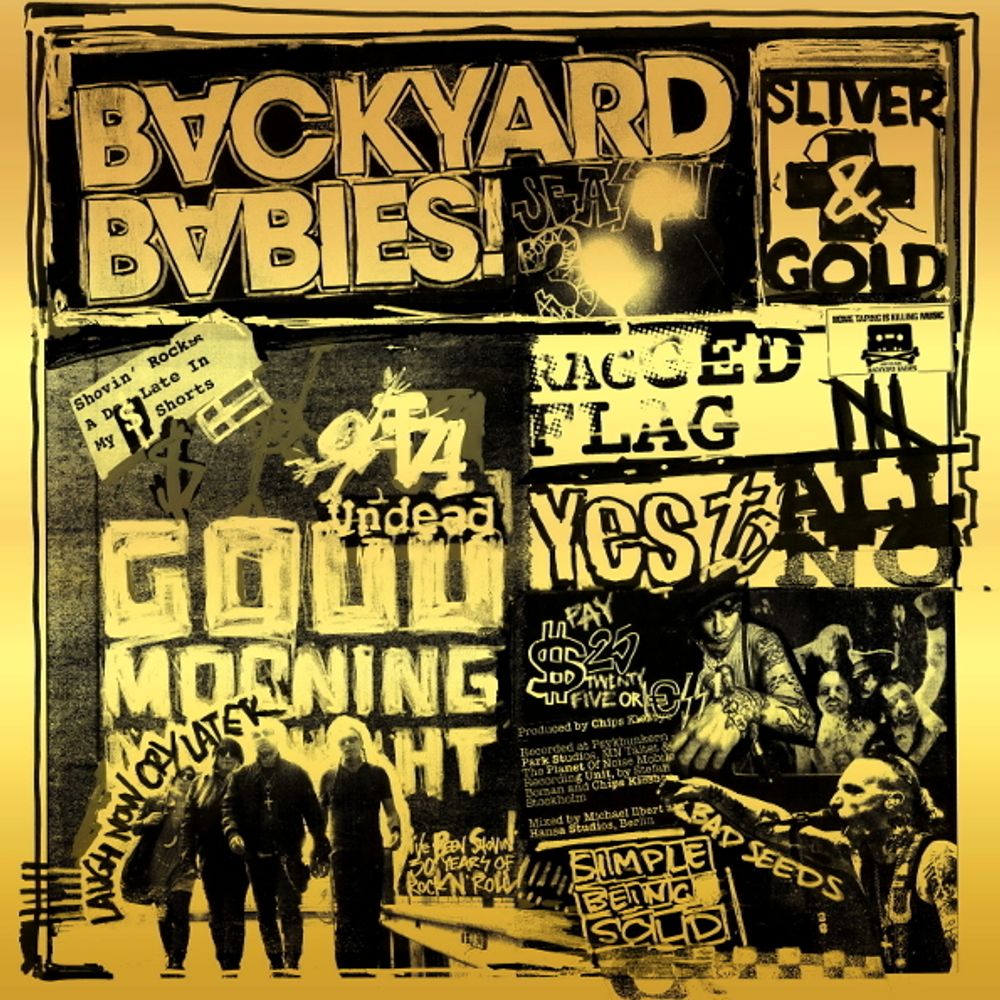 Backyard Babies / Sliver And Gold (CD) Backyard Babies / Sliver And Gold (CD)