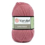 Пряжа YarnArt (ЯрнАрт) Super Perlee / уп.5 мот. по 100 г, 400м, 3017 сухая роза