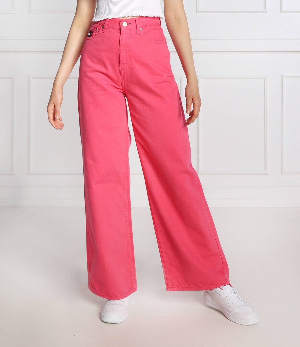 джинсы Tommy Jeans - розовый(DW0DW14221)