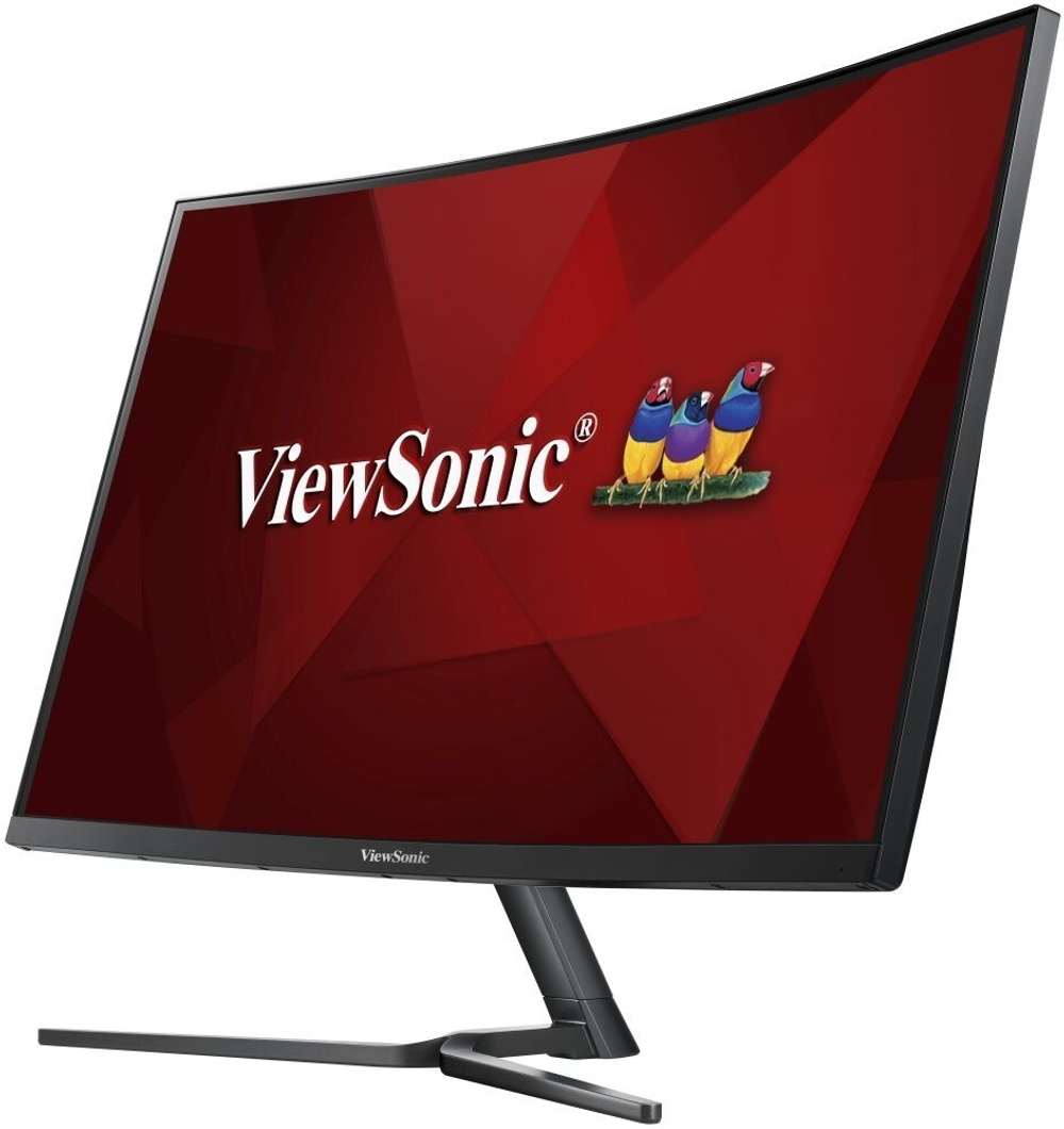 Монитор ViewSonic 27'' VX2758-PC-MH [16:9] 1920х1080(FHD) VA, Curved, nonGLARE, 280cd/m2, H178°/V178°, 3000:1, 80M:1, 16.7M, 4ms, VGA, 2xHDMI, Tilt, Speakers, 3 Y, Black
