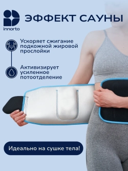 Пояс для похудения живота и боков с эффектом сауны