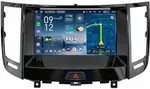 Магнитола для Infiniti FX35, FX37, FX50 S51 2008-2011 (AUX-подключение, рамка тип 1 черный глянец) - Teyes CC4-PRO монитор 9.5" 2K QLED на Android 13, Быстрейшая, Snapdragon 778G, ИИ, CarPlay, DSP, 4G SIM-слот