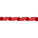Тесьма (лента) киперная п/э с люрексом 30 мм / 50 метров, красный-серебристый/red-silver, Gamma TPTL-30
