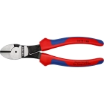 Кусачки боковые особой мощности черненые 180 мм Knipex 74 12 180